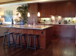 Hand Scraped Kukui Nut Kitchen BFHSKU Compliments of Brookfield Homes